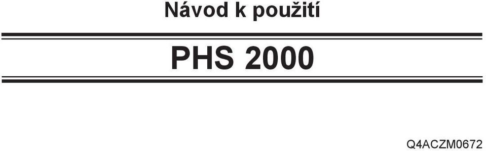 PHS 2000