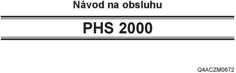 PHS 2000