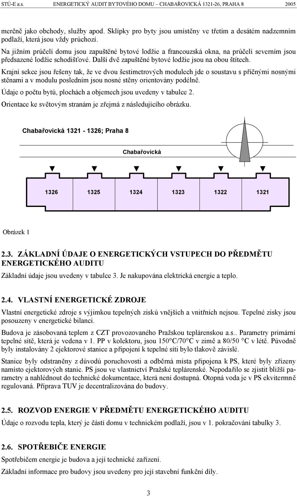 Na jižním průčelí domu jsou zapuštěné bytové lodžie a francouzská okna, na průčelí severním jsou předsazené lodžie schodišťové. Další dvě zapuštěné bytové lodžie jsou na obou štítech.