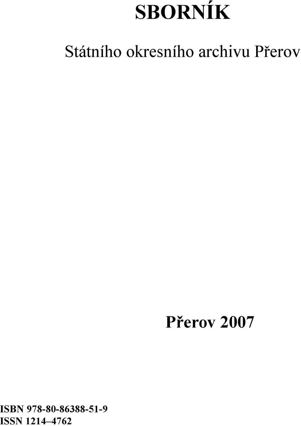 Přerov Přerov 2007