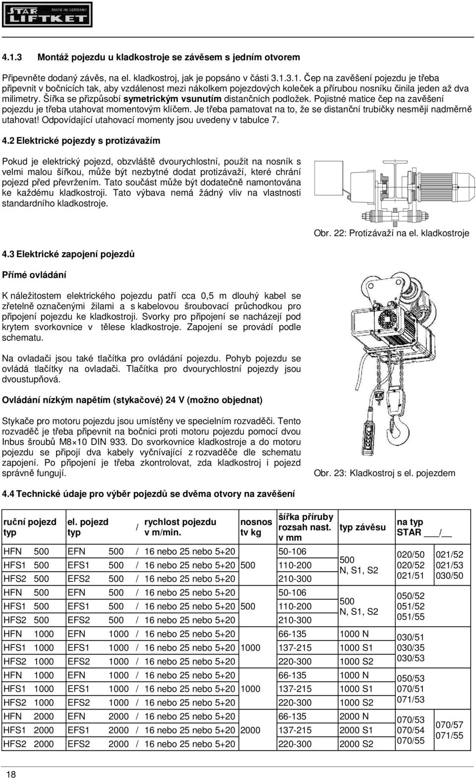 Je třeba pamatovat na to, že se distanční trubičky nesmějí nadměrně utahovat! Odpovídající utahovací momenty jsou uvedeny v tabulce 7. 4.