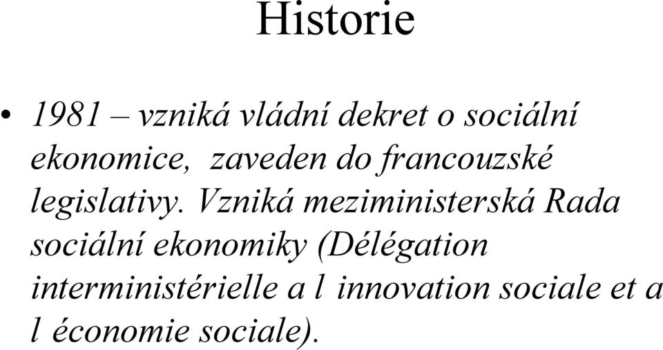 Vzniká meziministerská Rada sociální ekonomiky