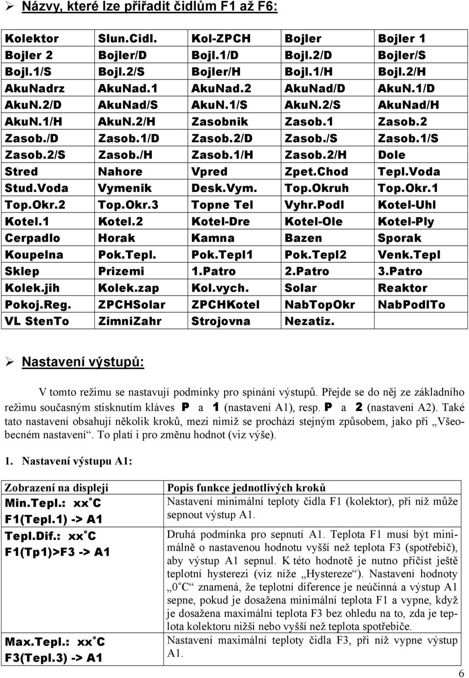 2/H Dole Stred Nahore Vpred Zpet.Chod Tepl.Voda Stud.Voda Vymenik Desk.Vym. Top.Okruh Top.Okr.1 Top.Okr.2 Top.Okr.3 Topne Tel Vyhr.Podl Kotel-Uhl Kotel.1 Kotel.