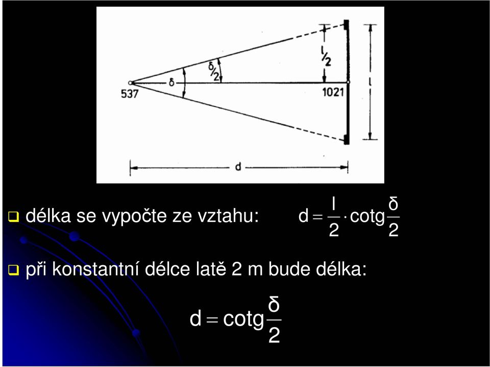 při konstantní délce