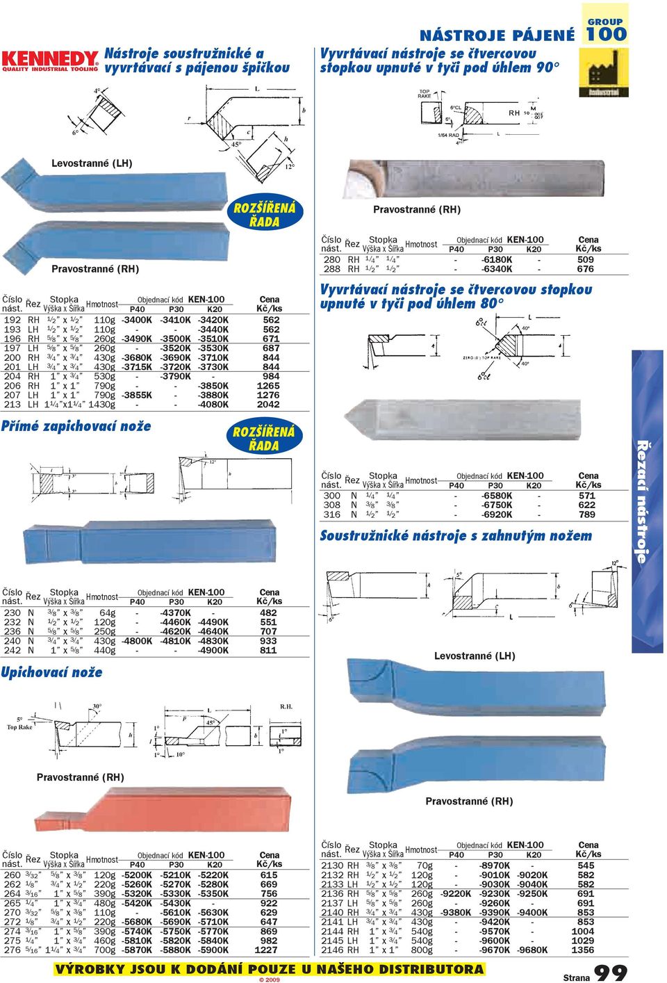 Výška x Šířka P40 P30 K20 192 RH 1/ 2 x 1/ 2 110g 3400K 3410K 3420K 562 193 LH 1/ 2 x 1/ 2 110g 3440K 562 196 RH 5/ 8 x 5/ 8 260g 3490K 3500K 3510K 671 197 LH 5/ 8 x 5/ 8 260g 3520K 3530K 687 200 RH