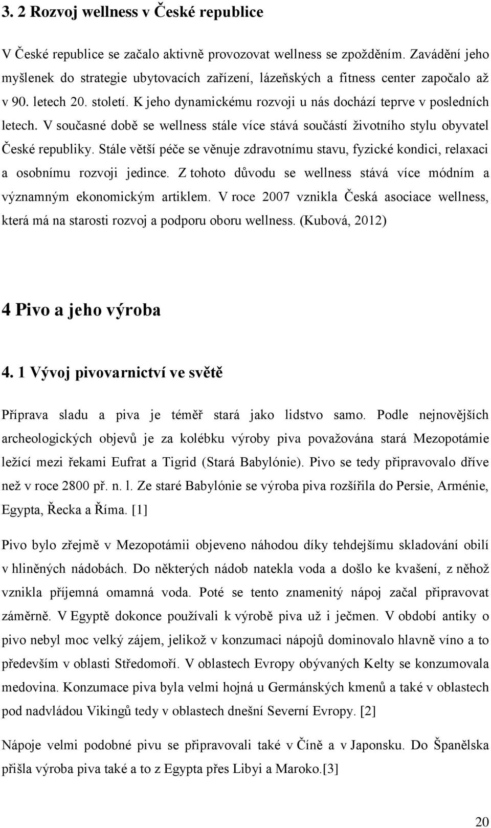 V současné době se wellness stále více stává součástí životního stylu obyvatel České republiky. Stále větší péče se věnuje zdravotnímu stavu, fyzické kondici, relaxaci a osobnímu rozvoji jedince.