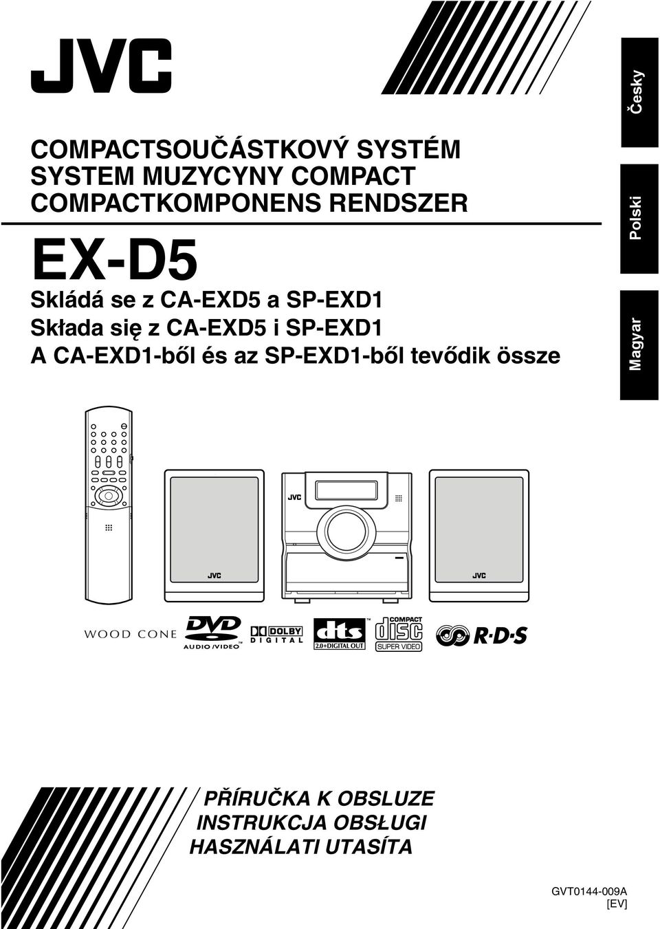 SP-EXD1 A CA-EXD1-ből és az SP-EXD1-ből tevődik össze Polski Magyar