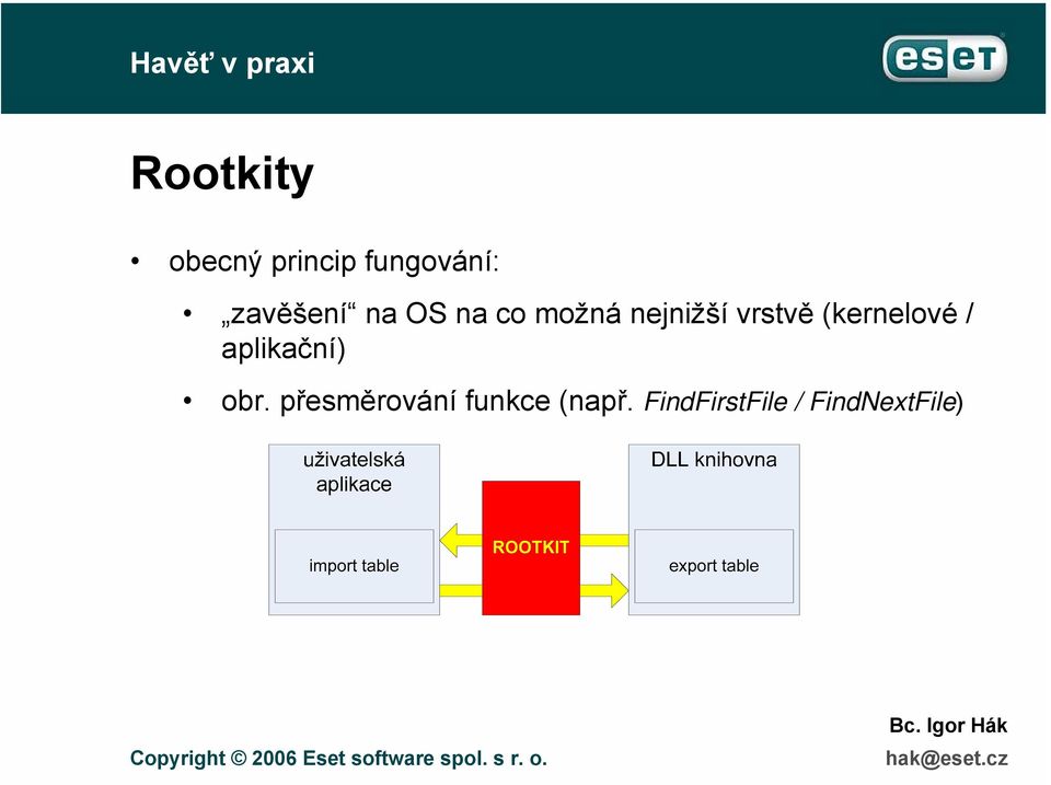 vrstvě (kernelové / aplikační) obr.