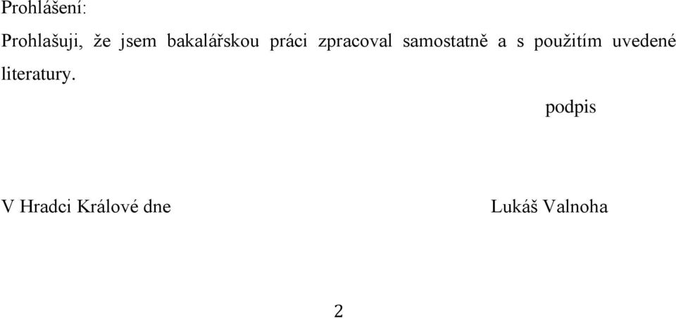 samostatně a s použitím uvedené