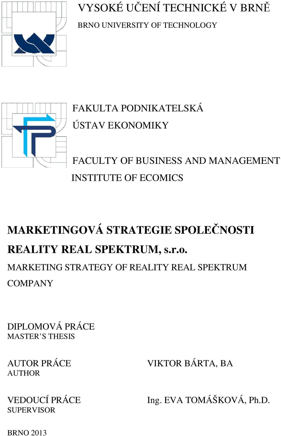 REAL SPEKTRUM, s.r.o.