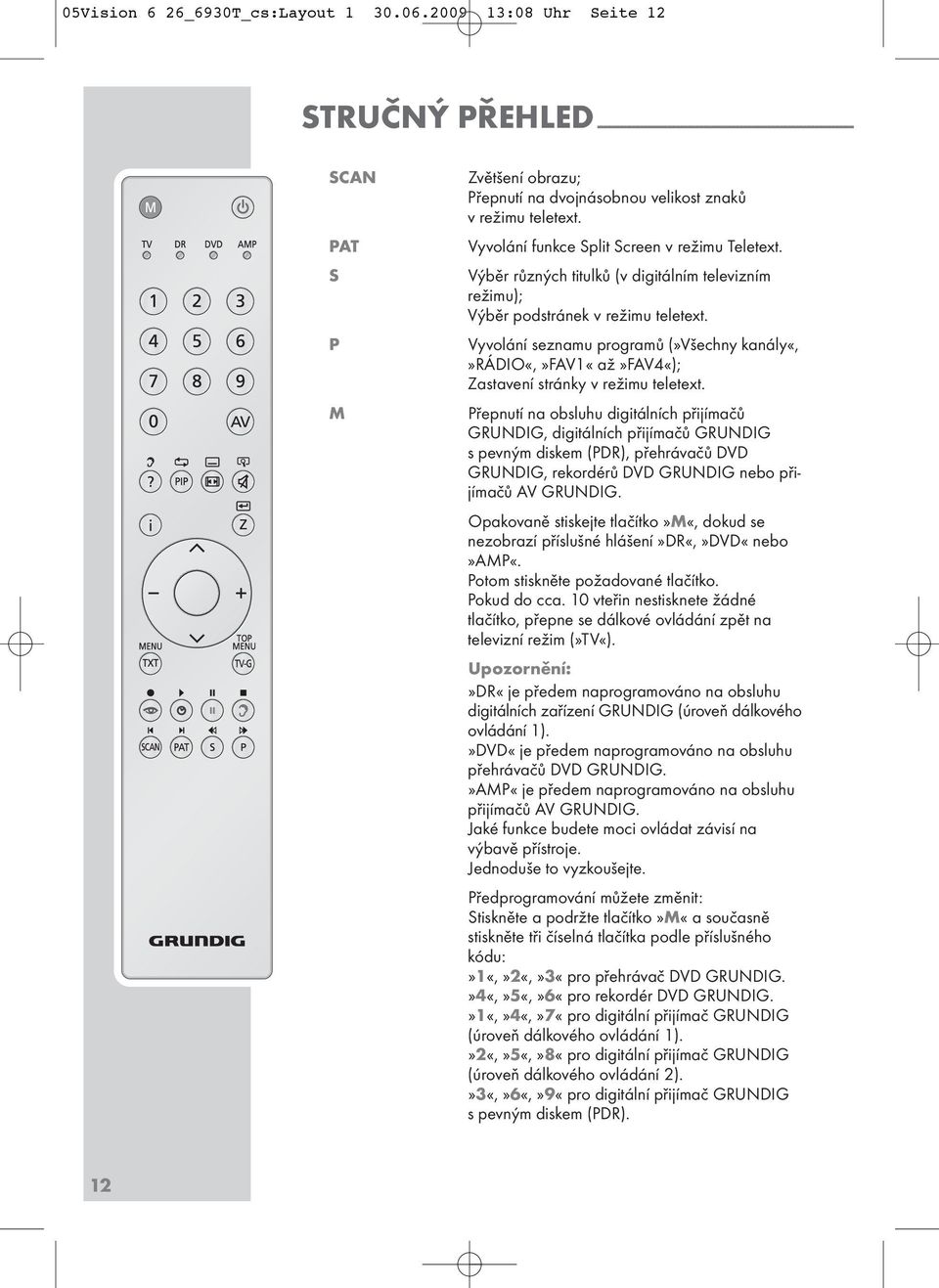 Vyvolání funkce Split Screen v režimu Teletext. různých titulků (v digitálním televizním režimu); podtránek v režimu teletext.