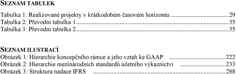 .. 35 SEZNAM ILUSTRACÍ Obrázek 1: Hierarchie koncepčního rámce a jeho vztah ke GAAP.