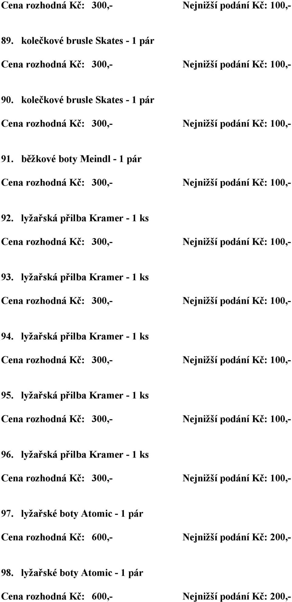 lyžařská přilba Kramer - 1 ks 94. lyžařská přilba Kramer - 1 ks 95.