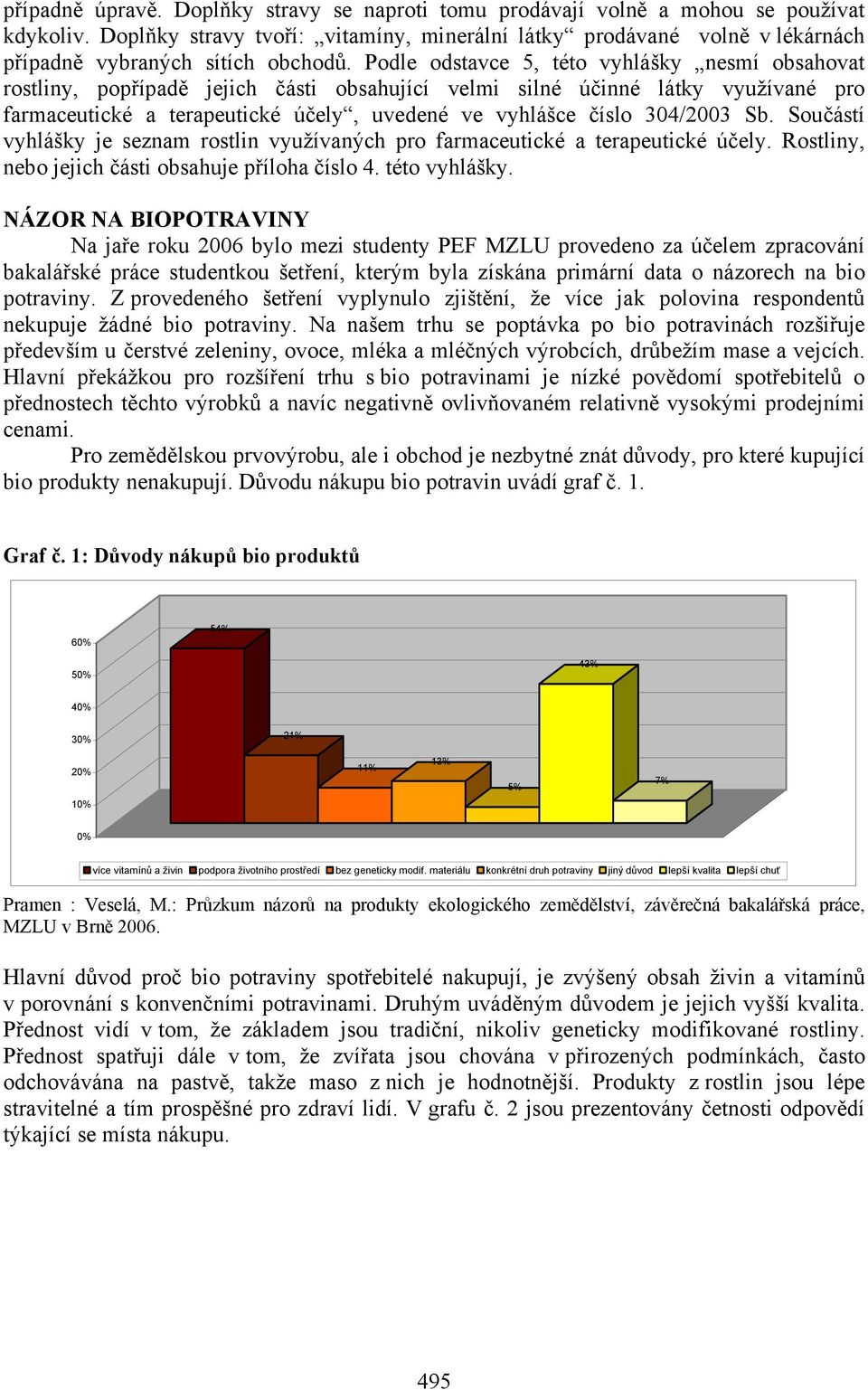 Podle odstavce 5, této vyhlášky nesmí obsahovat rostliny, popřípadě jejich části obsahující velmi silné účinné látky využívané pro farmaceutické a terapeutické účely, uvedené ve vyhlášce číslo