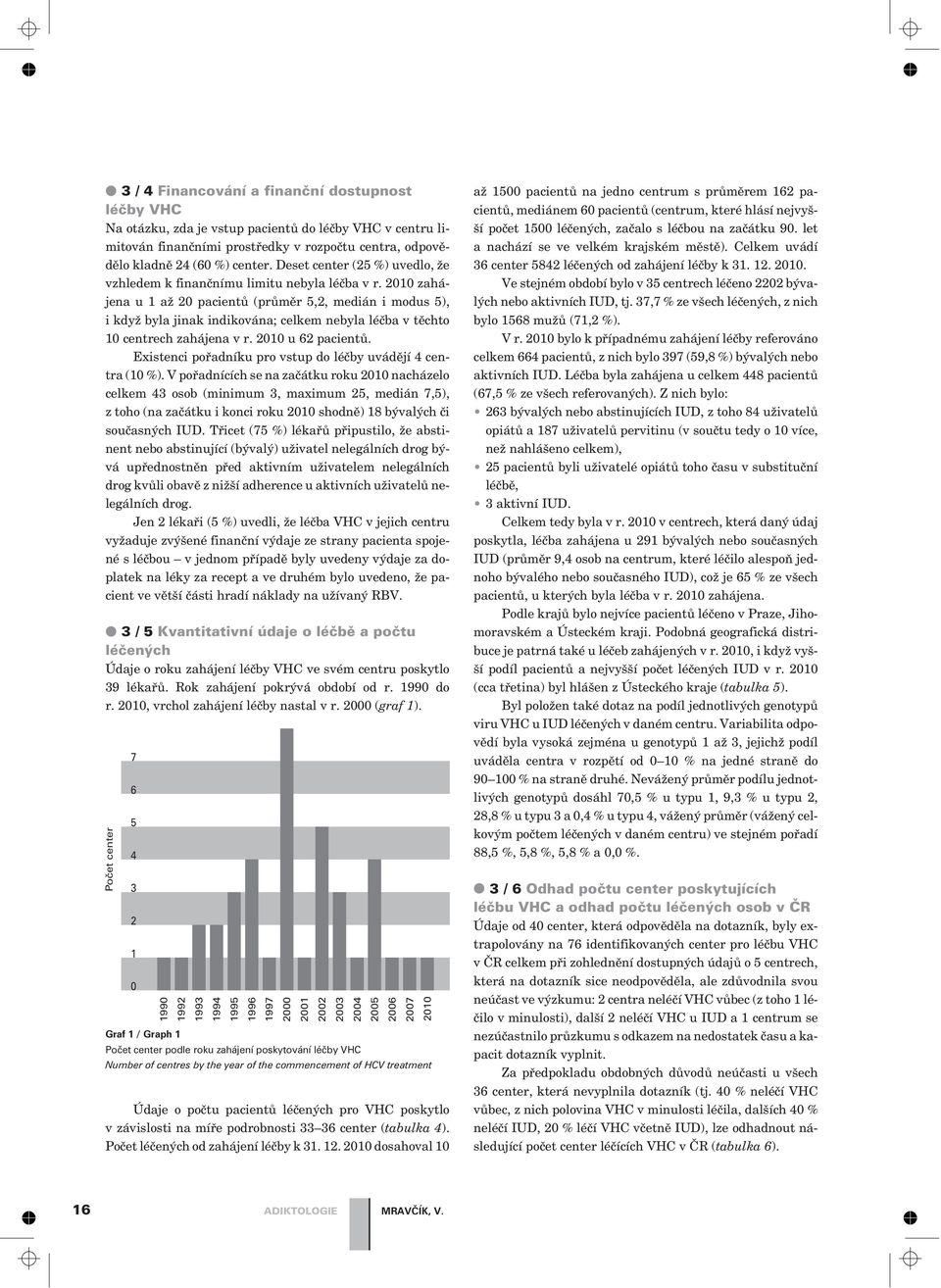 2010 zahájena u 1 až 20 pacientù (prùmìr 5,2, medián i modus 5), i když byla jinak indikována; celkem nebyla léèba v tìchto 10 centrech zahájena v r. 2010 u 62 pacientù.