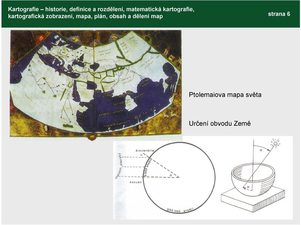 mapa světa