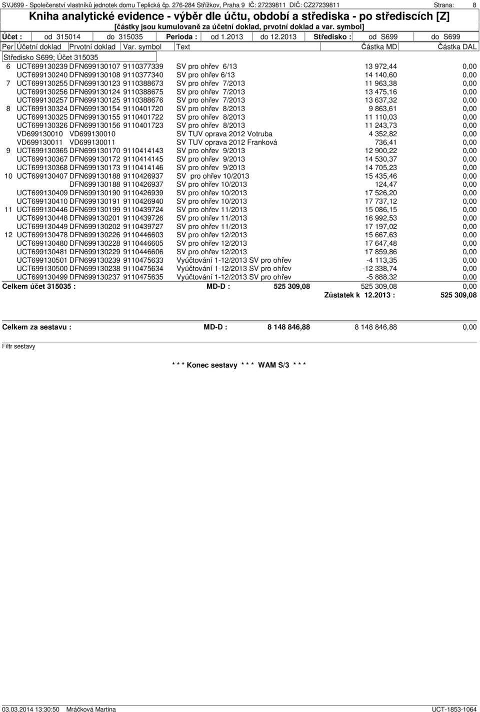 DFN699130154 9110401720 SV pro ohřev 8/2013 9 863,61 UCT699130325 DFN699130155 9110401722 SV pro ohřev 8/2013 11 110,03 UCT699130326 DFN699130156 9110401723 SV pro ohřev 8/2013 11 243,73 VD699130010