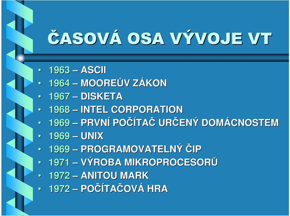 URČENÝ DOMÁCNOSTEM 1969 UNIX 1969 PROGRAMOVATELNÝ ČIP