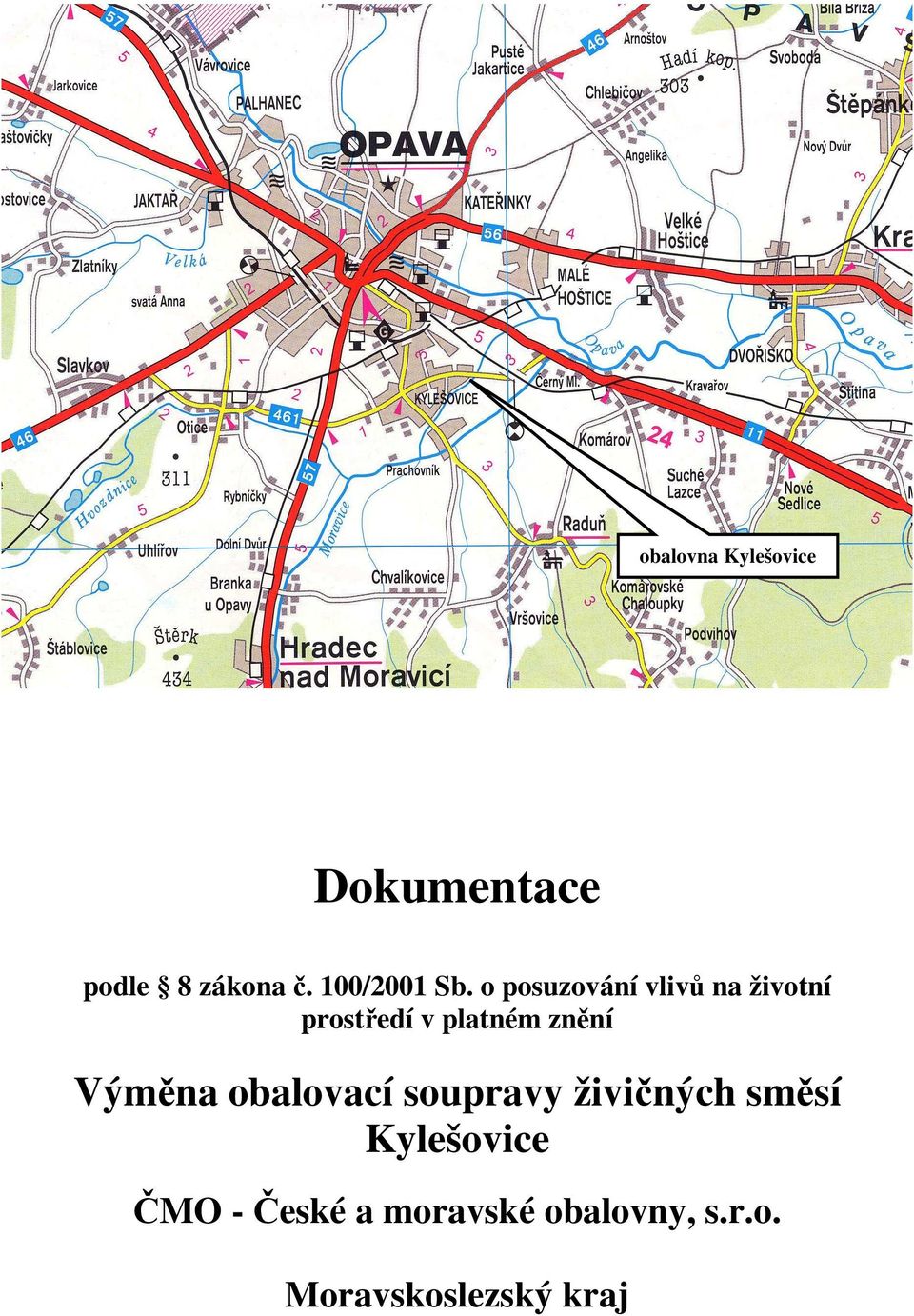 o posuzování vlivů na životní prostředí v platném znění