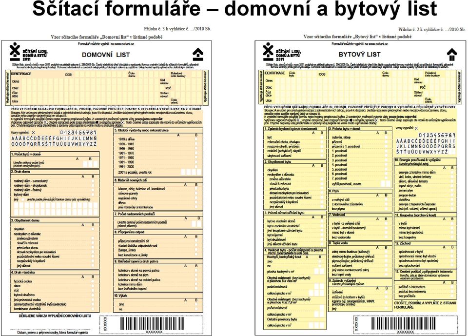 domovní a