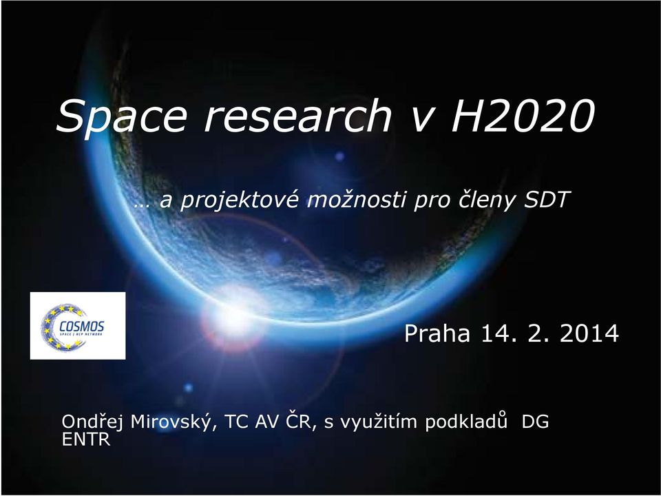 SDT Praha 14. 2.