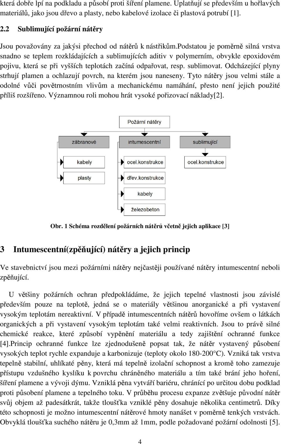 podstatou je poměrně silná vrstva snadno se teplem rozkládajících a sublimujících aditiv v polymerním, obvykle epoxidovém pojivu, která se při vyšších teplotách začíná odpařovat, resp. sublimovat.