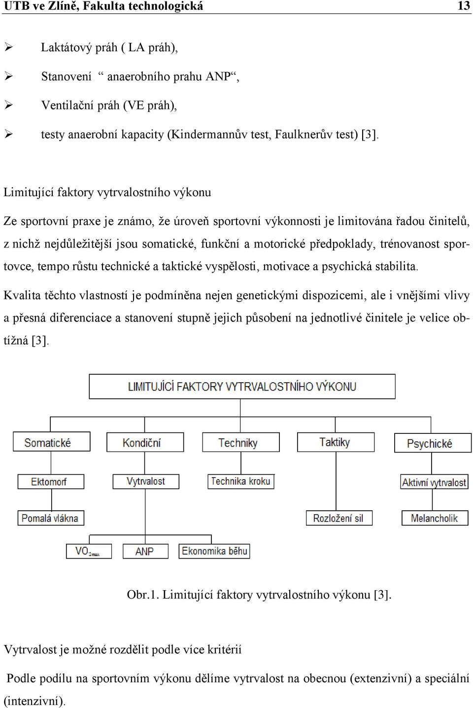 předpoklady, trénovanost sportovce, tempo růstu technické a taktické vyspělosti, motivace a psychická stabilita.