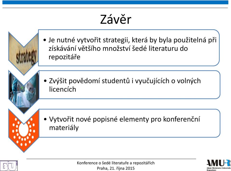 do repozitáře Zvýšit povědomí studentů i vyučujících o