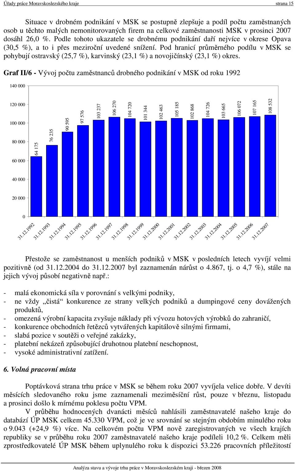 Pod hranicí průměrného podílu v MSK se pohybují ostravský (25,7 %), karvinský (23,1 %) a novojičínský (23,1 %) okres.