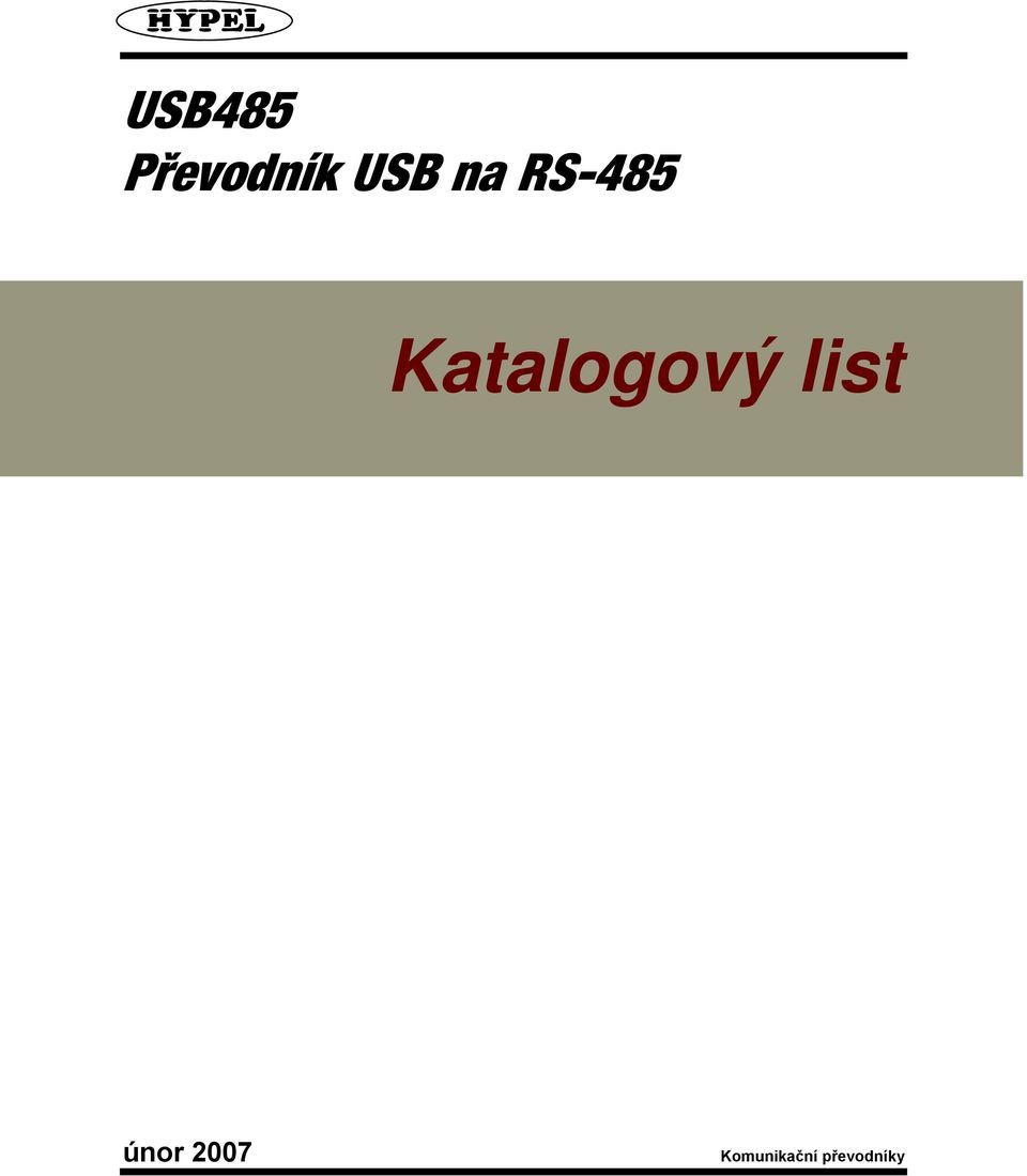 Katalogový list