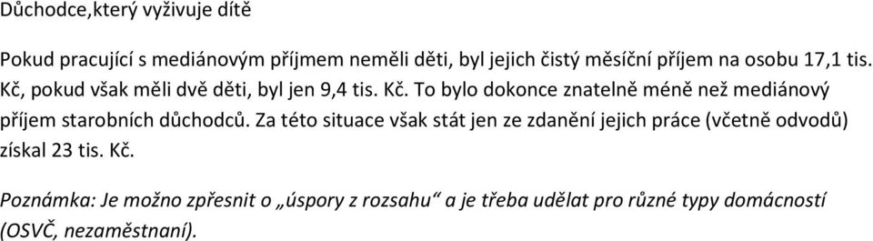 Za této situace však stát jen ze zdanění jejich práce (včetně odvodů) získal 23 tis. Kč.