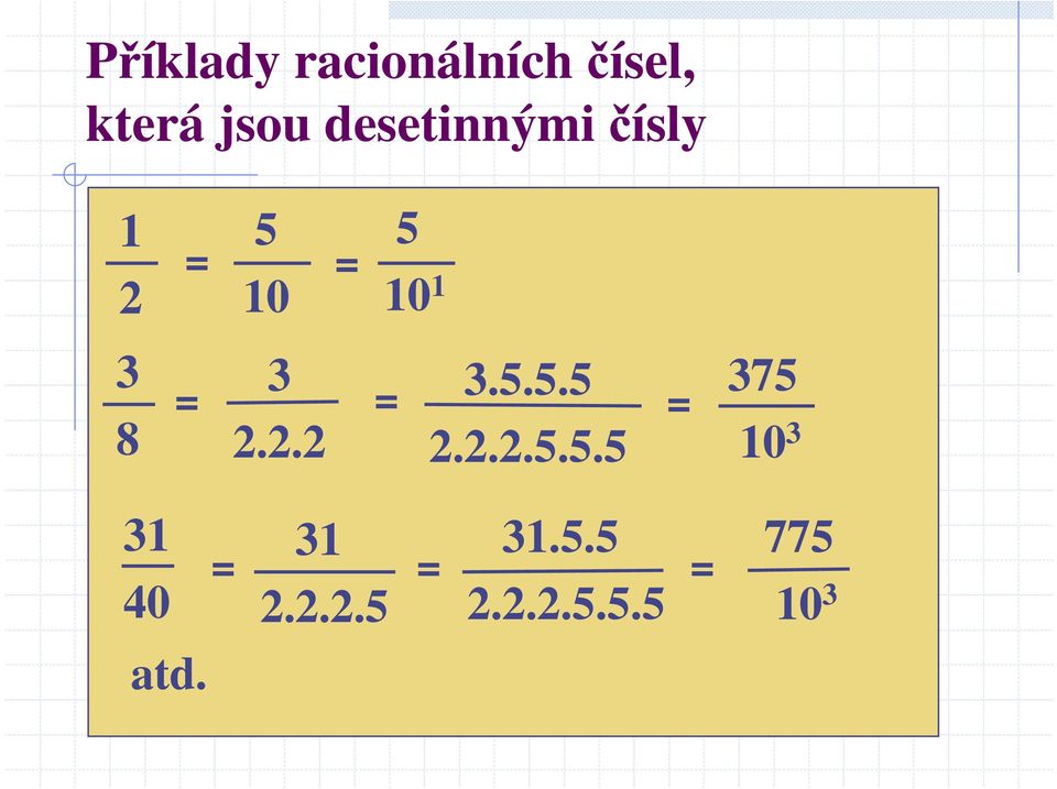 2.2 = 3.5.5.5 2.2.2.5.5.5 = 375 0 3 3 40 atd.