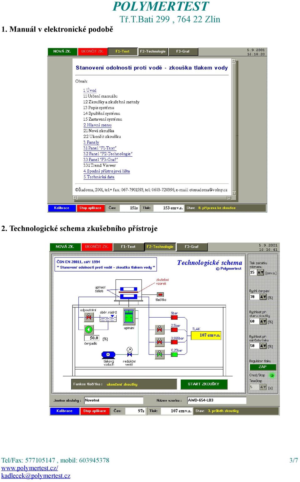 Technologické schema