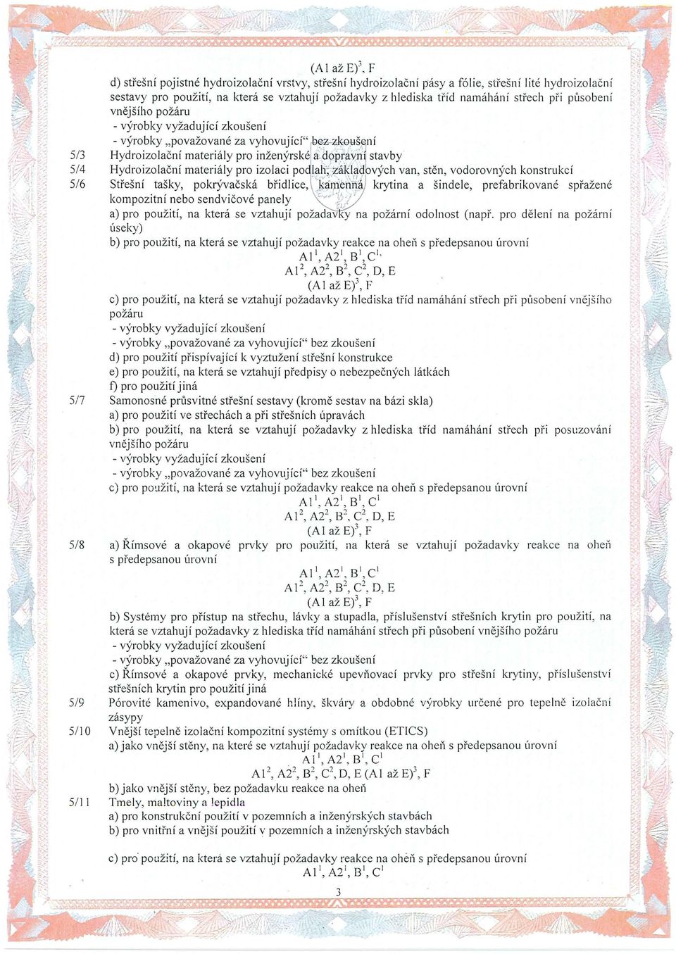 11ú stavby Hydroizolační materiály pro izolaci po I~l;{;z~l\ I~9 6 vých van, stěn, vodorovných konstrukcí Střešní. ta~ky, pokrýv_~čsk~ břidlice, ~}~.