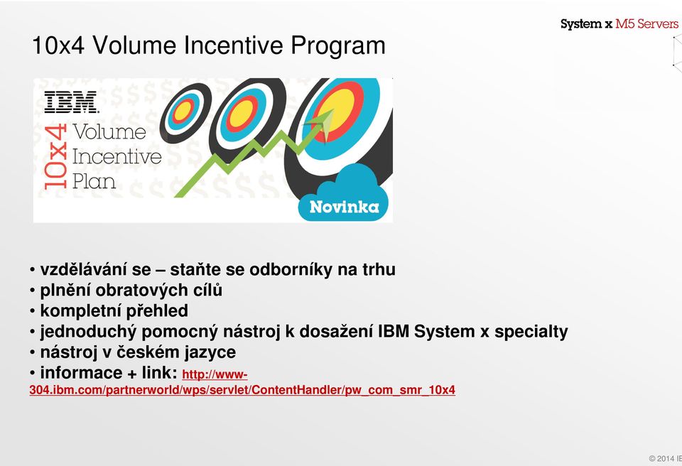dosažení IBM System x specialty nástroj v českém jazyce informace + link: