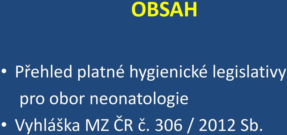 pro obor neonatologie