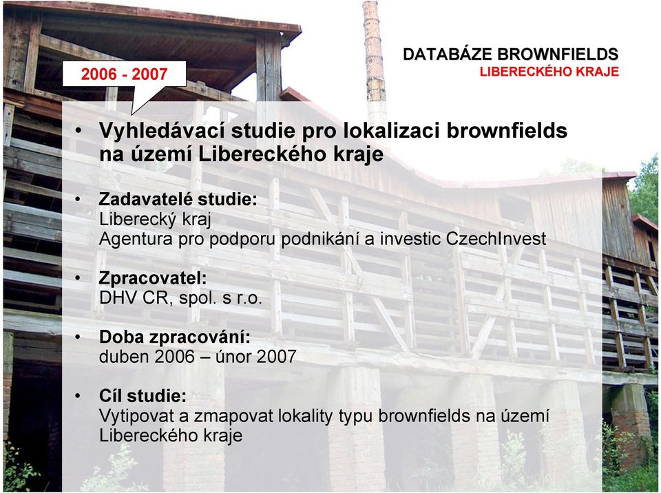 investic CzechInvest Zpracov