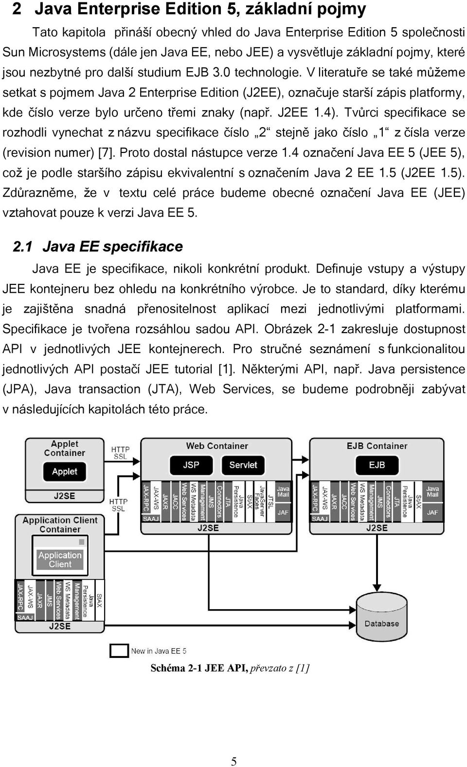 V literatuře se také můžeme setkat s pojmem Java 2 Enterprise Edition (J2EE), označuje starší zápis platformy, kde číslo verze bylo určeno třemi znaky (např. J2EE 1.4).
