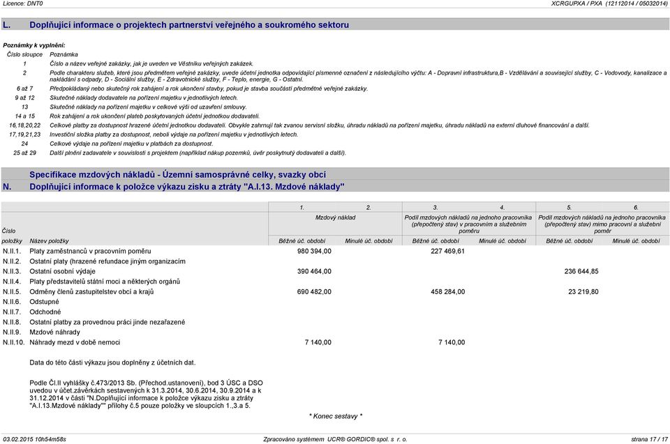 2 Podle charakteru služeb, které jsou předmětem veřejné zakázky, uvede účetní jednotka odpovídající písmenné označení z následujícího výčtu: A - Dopravní infrastruktura,b - Vzdělávání a související