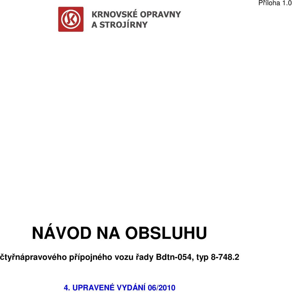 čtyřnápravového přípojného