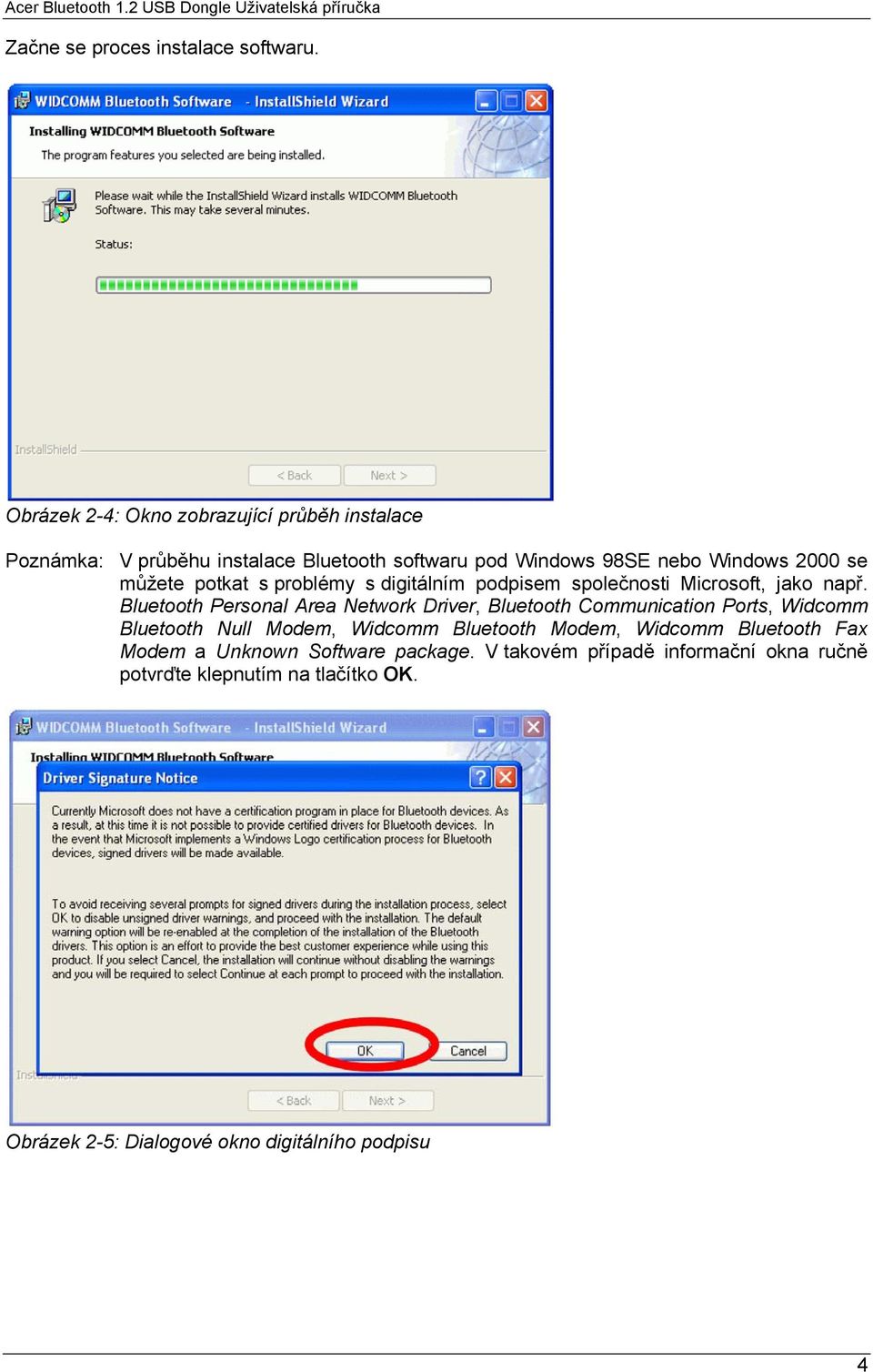 můžete potkat s problémy s digitálním podpisem společnosti Microsoft, jako např.