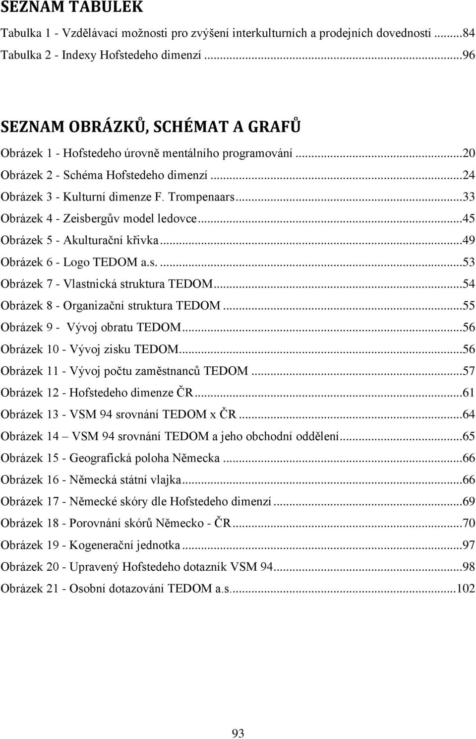 .. 33 Obrázek 4 - Zeisbergův model ledovce... 45 Obrázek 5 - Akulturační křivka... 49 Obrázek 6 - Logo TEDOM a.s.... 53 Obrázek 7 - Vlastnická struktura TEDOM.