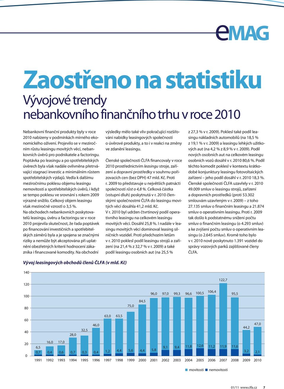 Poptávka po leasingu a po spotřebitelských úvěrech byla však nadále ovlivněna přetrvávající stagnací investic a minimálním růstem spotřebitelských výdajů.