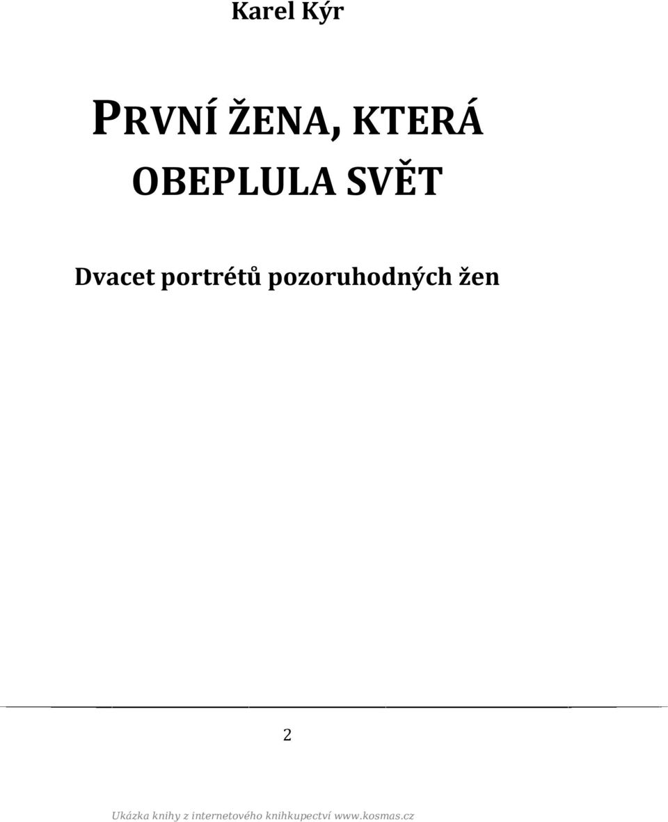 pozoruhodných žen 2 Ukázka knihy