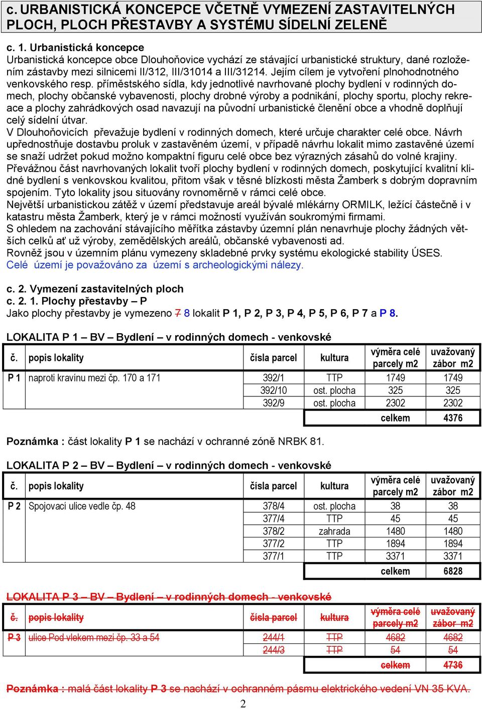 Jejím cílem je vytvoření plnohodnotného venkovského resp.