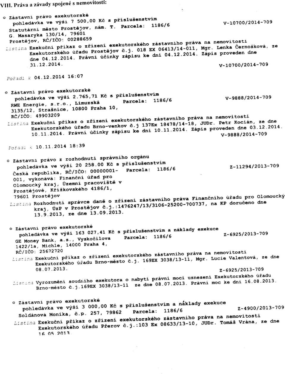 Bx*kutorsk&ho uiadu roo"teiii-e':'-ore Ex-06d1311*-br:" Dtgr' r'enkr cerno'kovi' zo dne0{.1?.20x{.prdrrniir6in*yr,ipisukedni04.1.l"201{"sipisprovsdsndna 31.12.201{. v*10?00/201{*?09 Fci',,:J;.