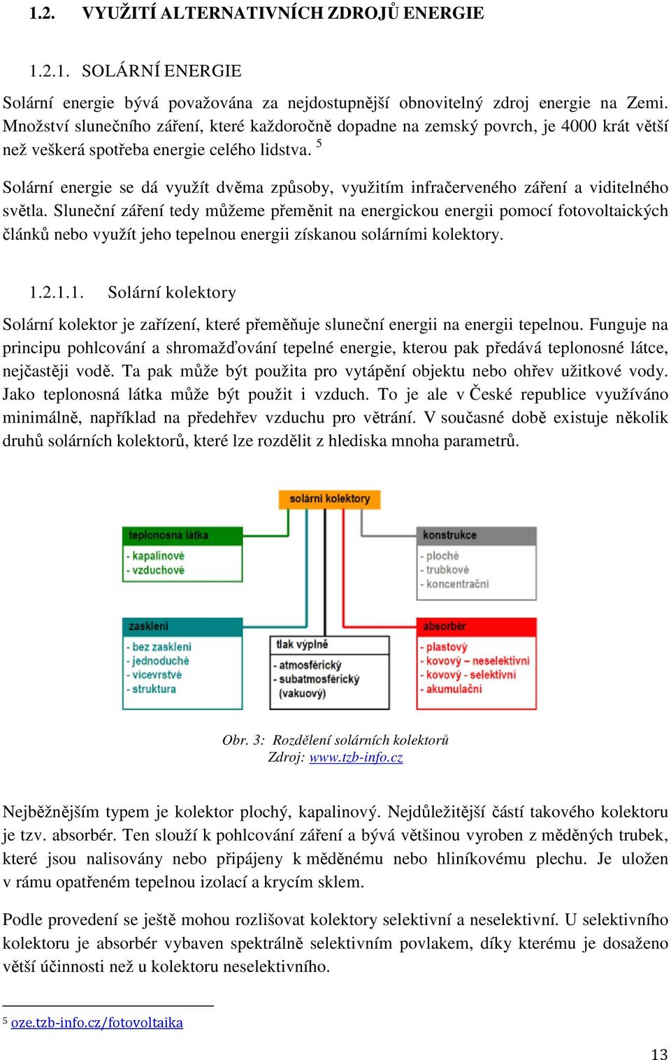 5 Solární energie se dá využít dvěma způsoby, využitím infračerveného záření a viditelného světla.