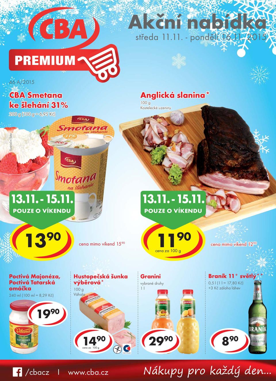 POUZE O VÍKENDU 13.11.