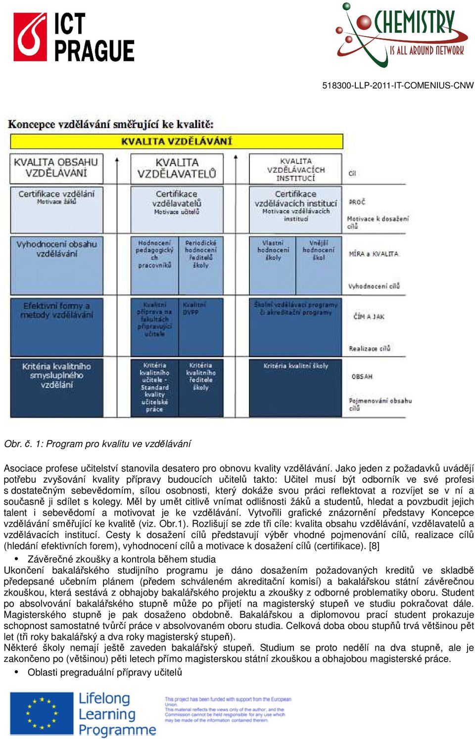 reflektovat a rozvíjet se v ní a současně ji sdílet s kolegy. Měl by umět citlivě vnímat odlišnosti žáků a studentů, hledat a povzbudit jejich talent i sebevědomí a motivovat je ke vzdělávání.