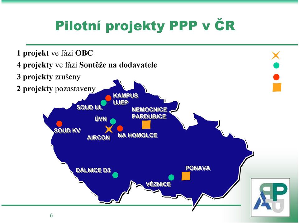 zrušeny 2projektypozastaveny SOUD UL ÚVN KAMPUS UJEP